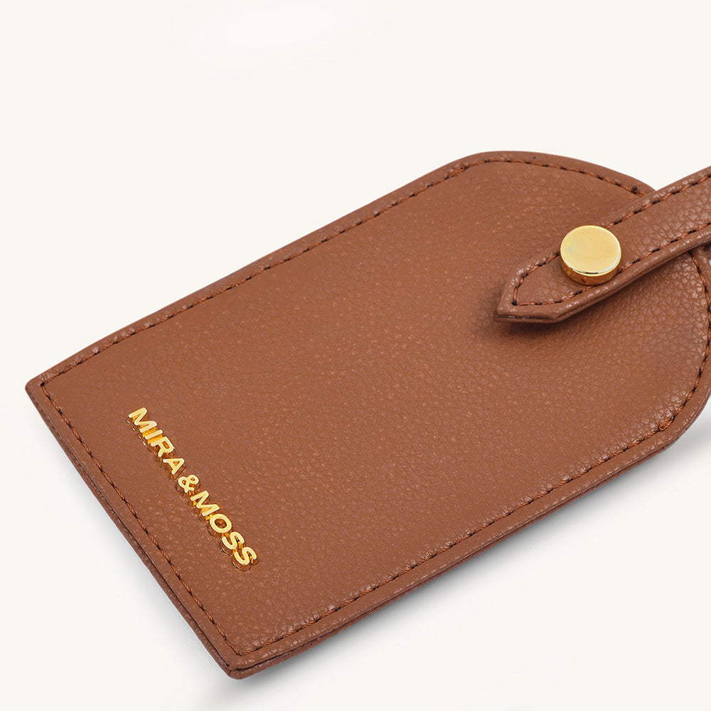 Mira & Moss Alexis Travel Tag - Tan