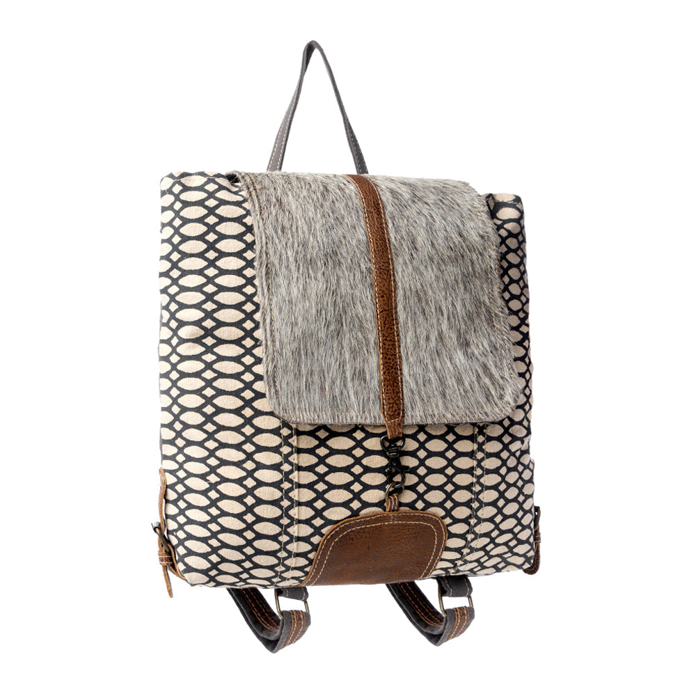 Honey Bee Print Backpack Bag