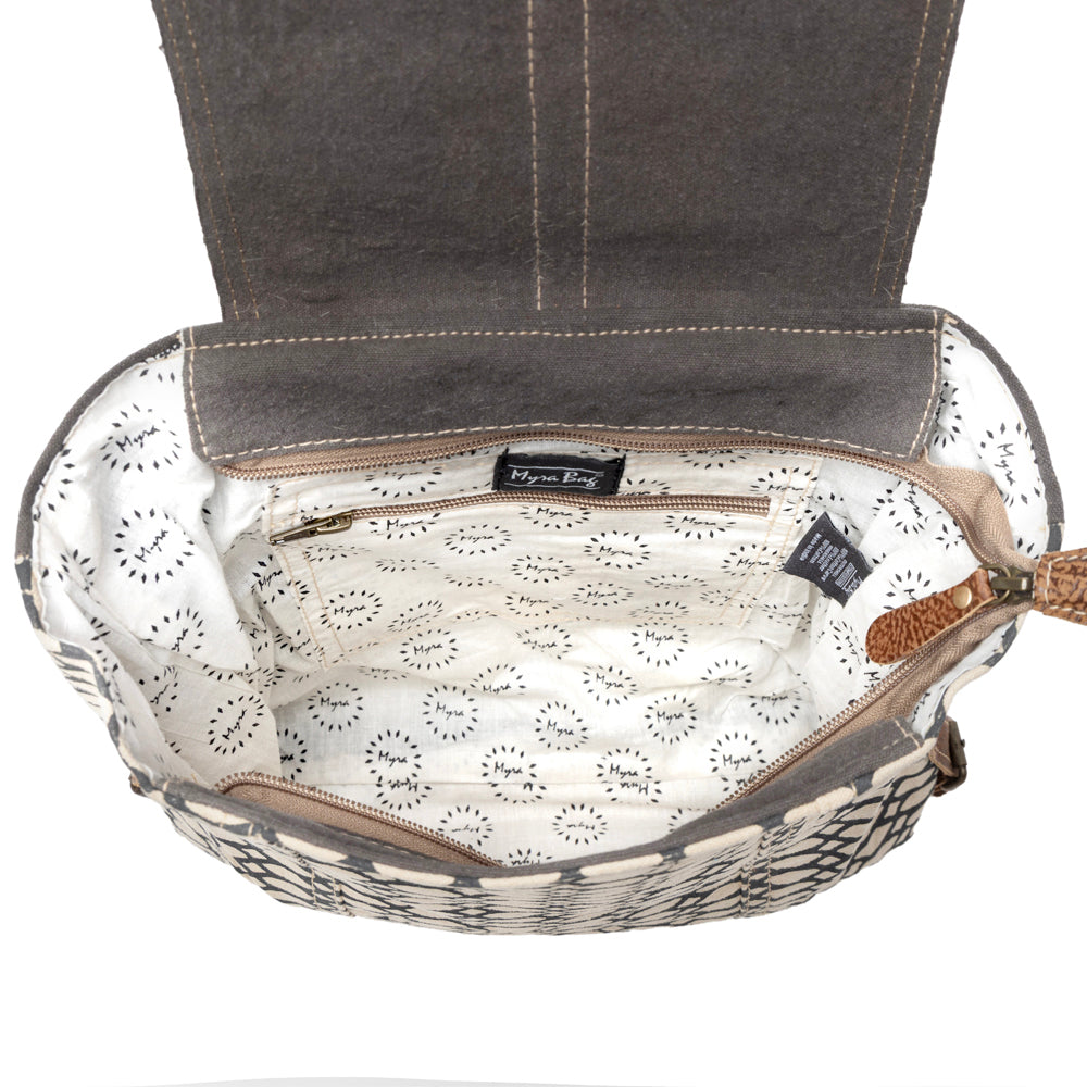 Honey Bee Print Backpack Bag