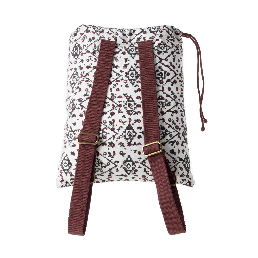 Mesa Rouge Canavs Backpack in Sundown White