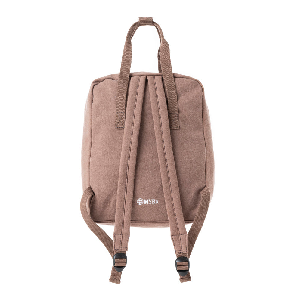 Pioneer Trek Canvas Backpack Bag in Brown