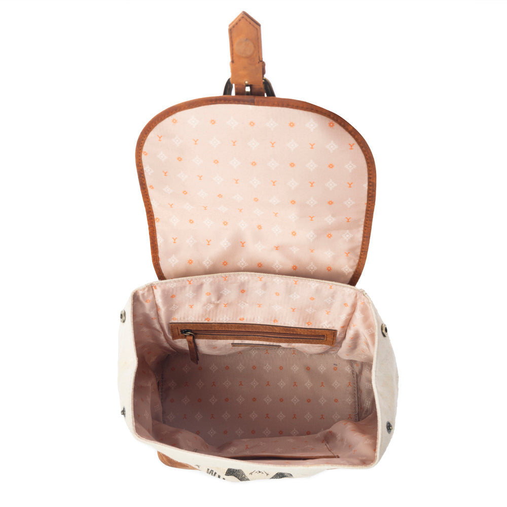 Yellowstone Paradise Valley Backpack in Ivory