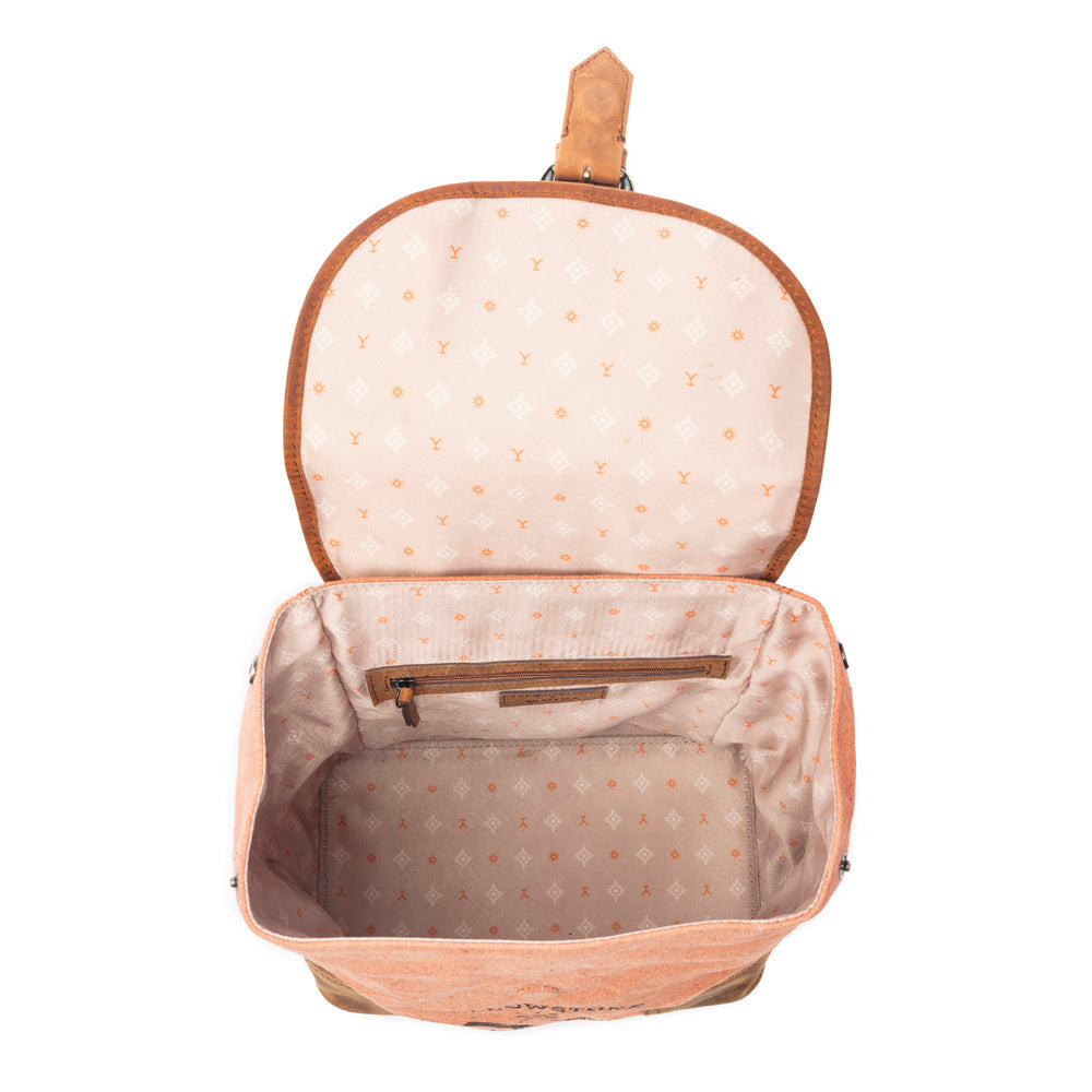 Yellowstone Paradise Valley Backpack in Amber