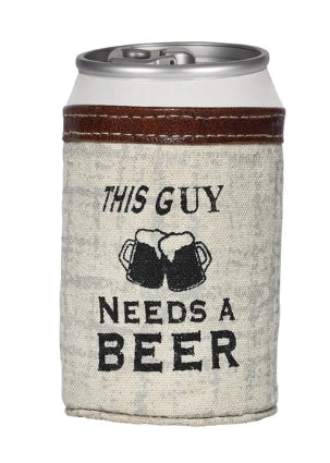 This Guy Needs a Beer Can Holder / Koozie Myra Bag