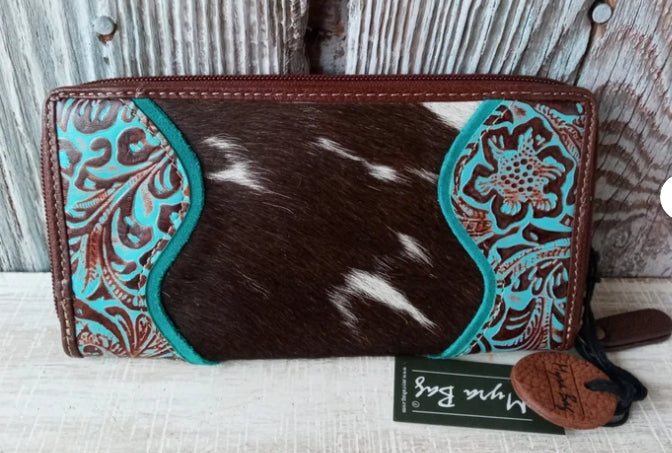 Ridge Morning Glory Duo Tone Wallet - Myra Bag