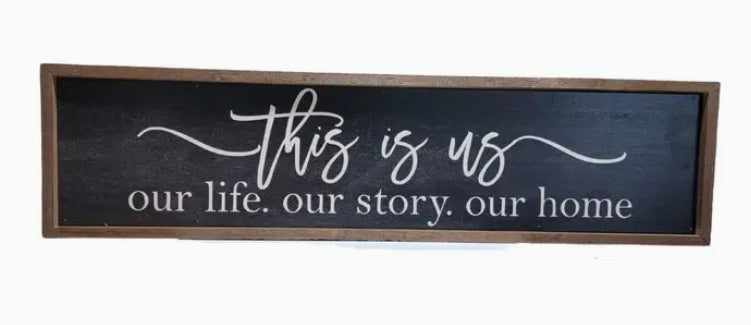 This is Us Wood Sign