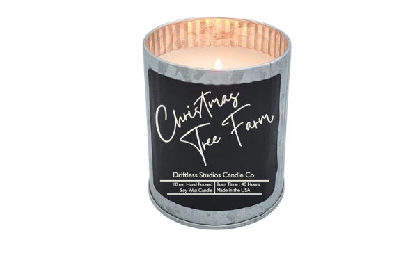 Christmas Tree Farm Soy Wax Candle Scented Farmhouse Candles