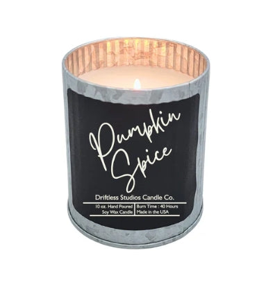Pumpkin Spice Soy Wax Candle Scented Farmhouse Candles