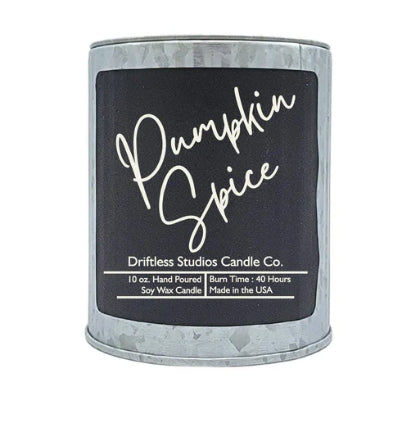 Pumpkin Spice Soy Wax Candle Scented Farmhouse Candles