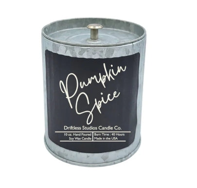 Pumpkin Spice Soy Wax Candle Scented Farmhouse Candles