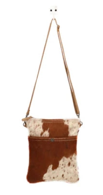 White & Cocoa Small & Crossbody Myra Bag