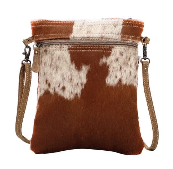 White & Cocoa Small & Crossbody Myra Bag