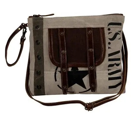 Army Motif Small & Crossbody Myra Bag