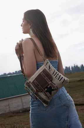 Army Motif Small & Crossbody Myra Bag