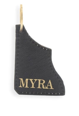 Darcie Pathway Hand Tooled Leather Key Fob Myra Bag