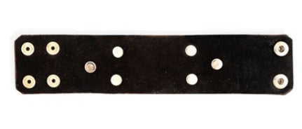 Brandianna Hair-On Hide Cuff Bracelet In Dark Myra Bag