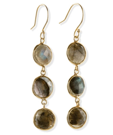 Trio Triumph Drop Earrings Myra Bag