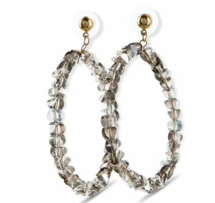 Pebble Hoop Earrings Myra Bag