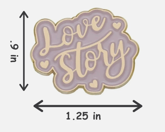 Love Story T.S. Pin / Brooch