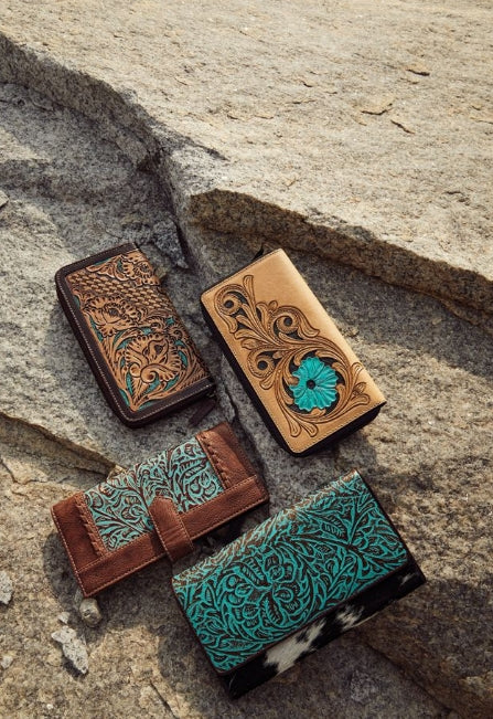 Mini Brown Wallet Myra Bag