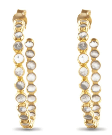Moonshine Hoop Earrings Myra Bag