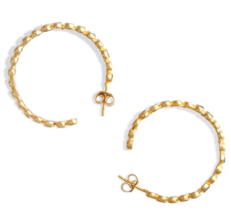 Moonshine Hoop Earrings Myra Bag