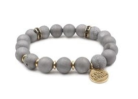 Kinsley Armelle Slate Bracelet Geode Collection