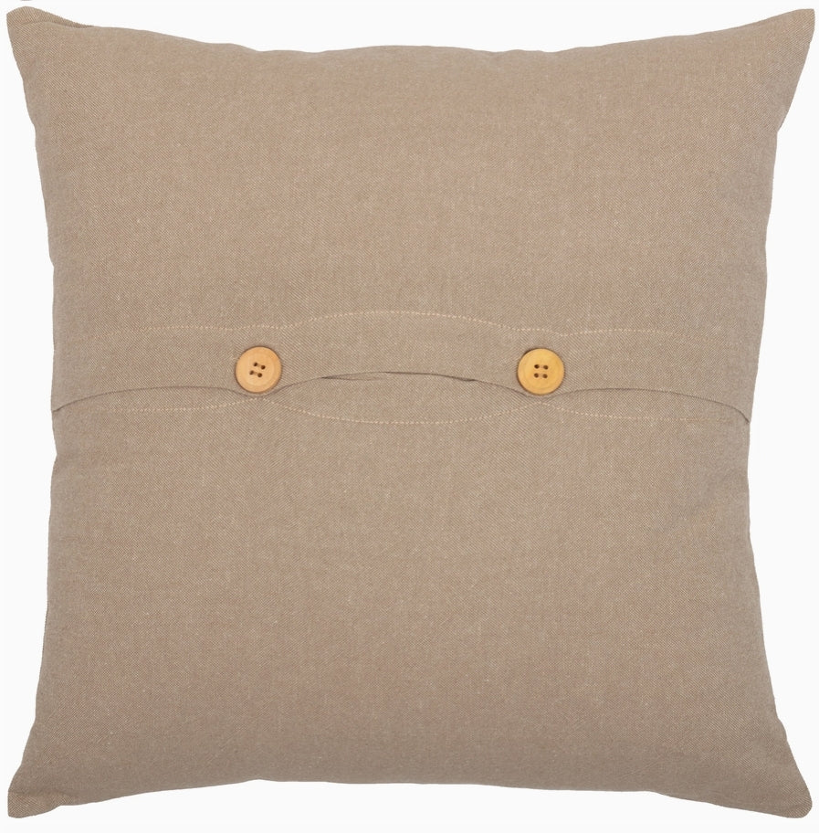 Sawyer Mill Charcoal Tractor Pillow 18x18