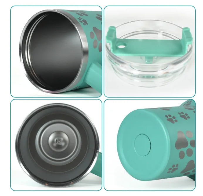 40 oz Paw Print Tumbler