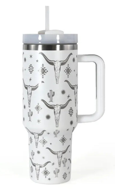 40 oz Western Tumbler