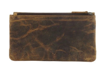 Oak Fire Leather and Hairon Wallet Myra Bag