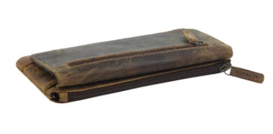 Oak Fire Leather and Hairon Wallet Myra Bag