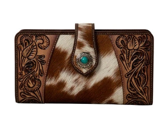 Roscoe Ridge Hand-Tooled Wallet Myra Bag