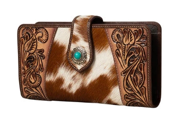 Roscoe Ridge Hand-Tooled Wallet Myra Bag