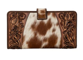 Roscoe Ridge Hand-Tooled Wallet Myra Bag
