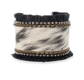 Coal Ridge Hair-on Hide Cuff Bracelet Myra Bag