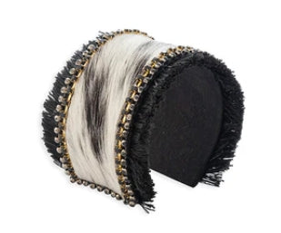 Coal Ridge Hair-on Hide Cuff Bracelet Myra Bag