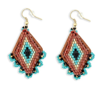 Empowerment Rising Beaded Earrings Myra Bag