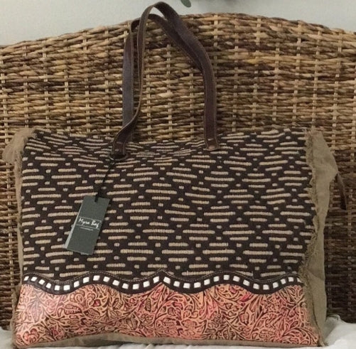 Bruine Weekender Myra Bag
