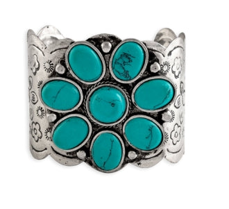 Squash Blossom Cuff Bracelet Myra Bag