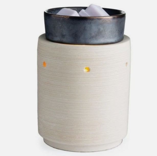 Illumination Fragrance Warmer -  Iron & Clay