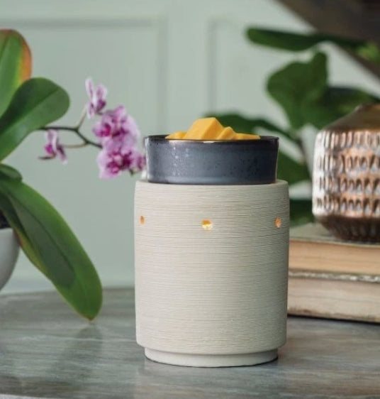 Illumination Fragrance Warmer -  Iron & Clay