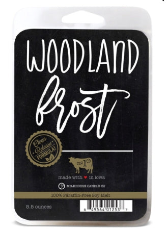 5.5 oz Wax Melts: Woodland Frost