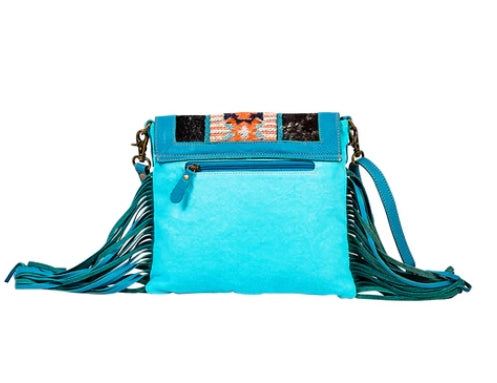 Tonga Ridge Canvas & Hairon Myra Bag in Blue