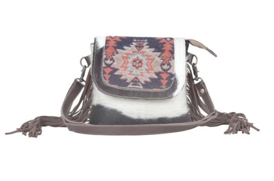 Sphynx Leather & Hairon Myra Bag