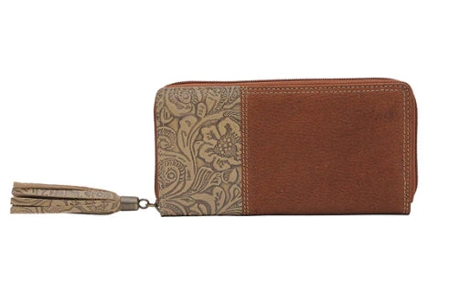 Wood Blooms Wallet Myra Bag