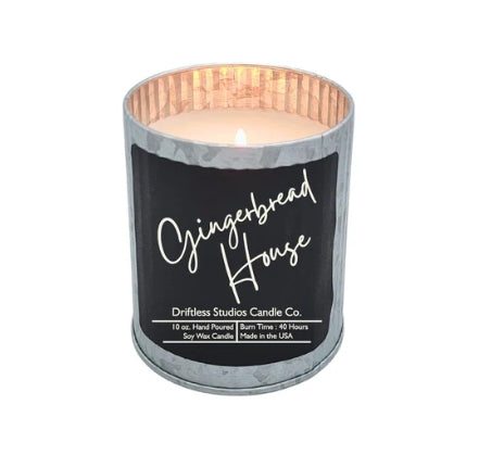 Gingerbread House Soy Wax Candle Scented Farmhouse Candles