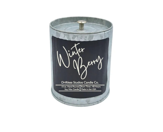 Winter Berry Soy Wax Candle Scented Farmhouse Candles