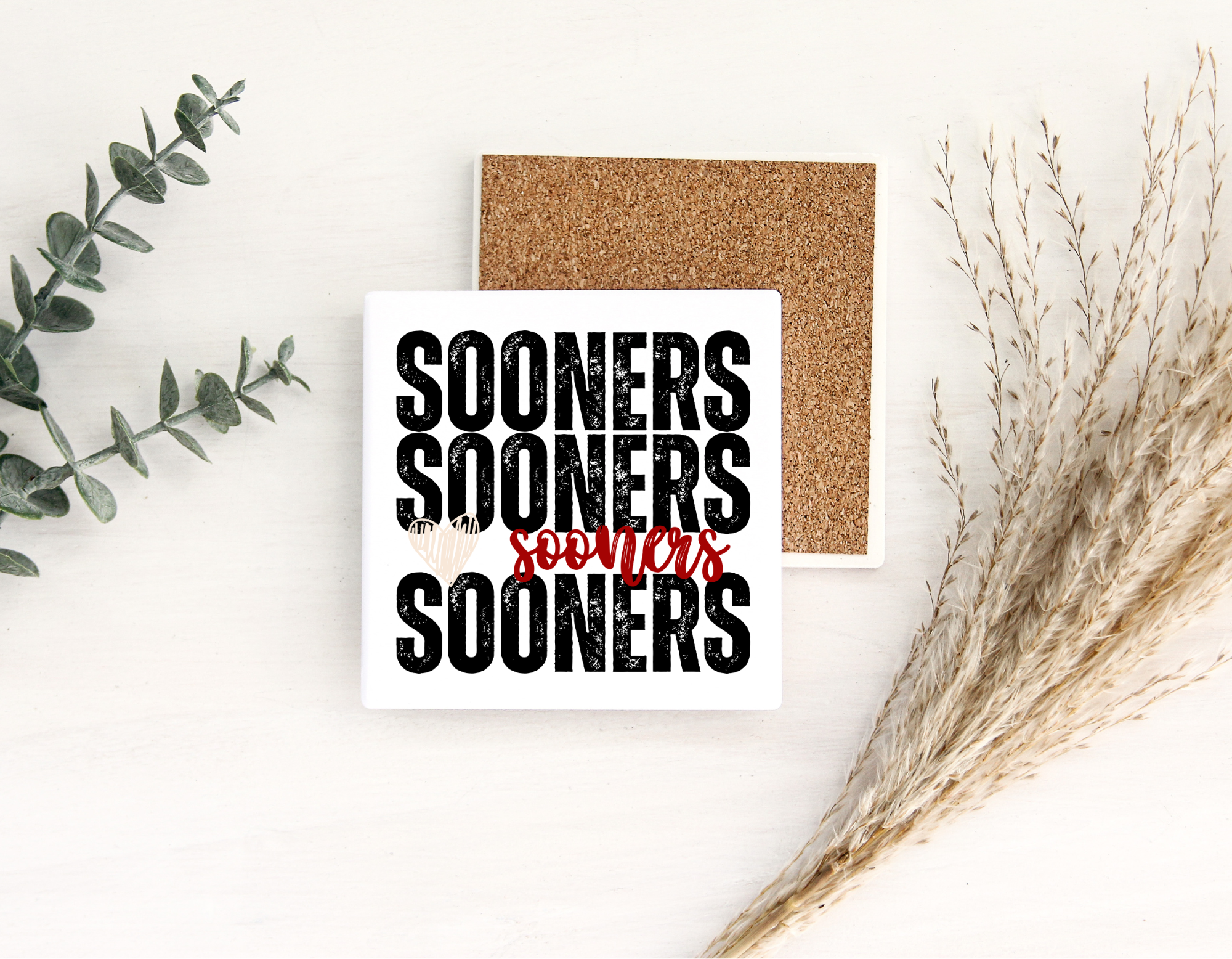 Oklahoma Sooners Ceramic Coasters
