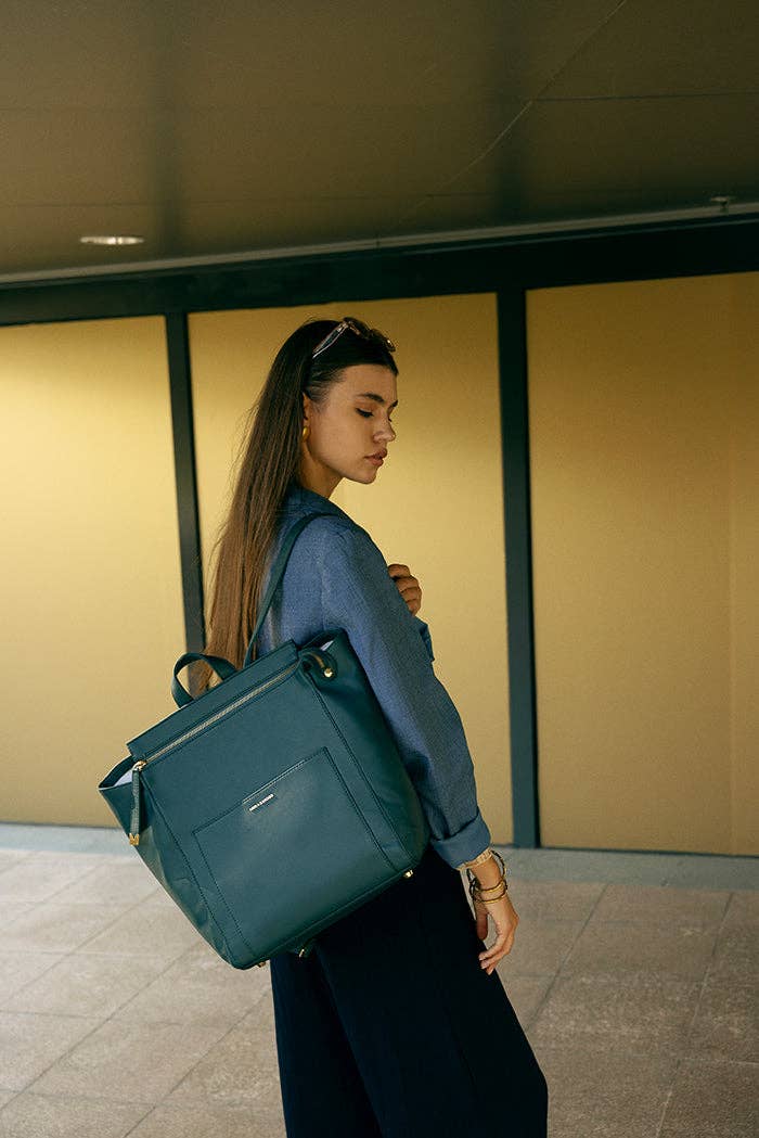 Mira & Moss Phoenix Backpack - Pine Teal